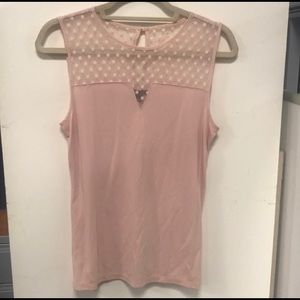 Ann Taylor polka dot top
